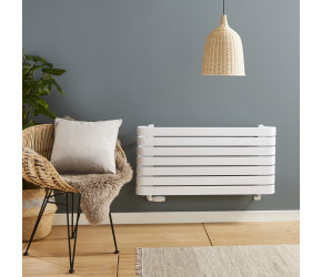 Kartell Denver White 500mm x 600mm Designer Towel Rail