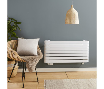 Kartell Denver White 500mm x 600mm Designer Towel Rail