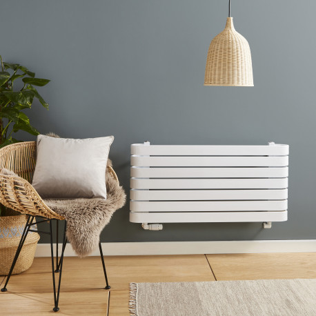 Kartell Denver White 500mm x 1000mm Designer Towel Rail