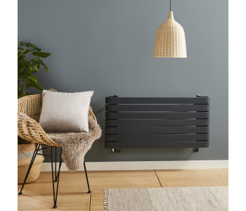 Kartell Denver Anthracite 500mm x 1000mm Designer Towel Rail