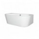 BC Designs Ancora Back To Wall Freestanding Bath 1640mm Long x 760mm Wide