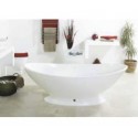 BC Designs Kurv Solid Surface Thinn Bath with Plinth 1890mm Long x 900mm Wide