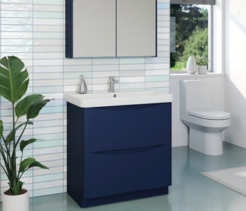 Kartell Cayo Indigo Blue Modern Bathroom Furniture