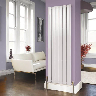 Single Flat Panel Vertical Radiators