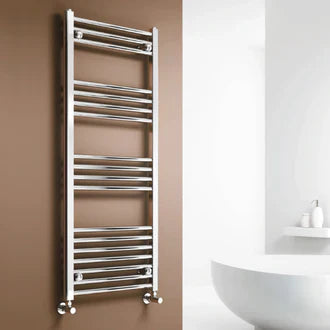 Straight Chrome Electric Heated Towel Rails