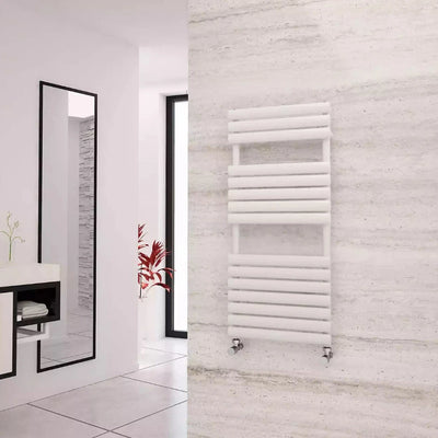 White Designer Heated Towel Rails