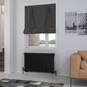 Black Horizontal Column Radiators