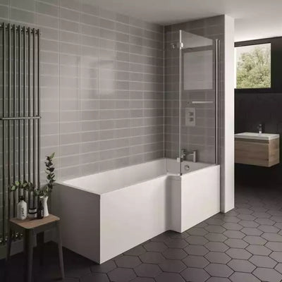 L Shaped Shower Baths