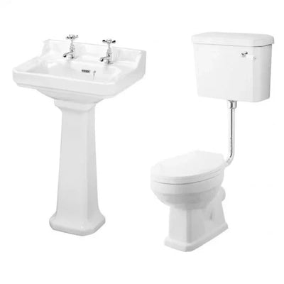 Traditional Toilet and Basin Suites