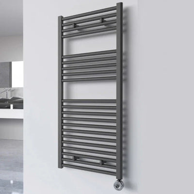 Anthracite Ladder Heated Towel Rails