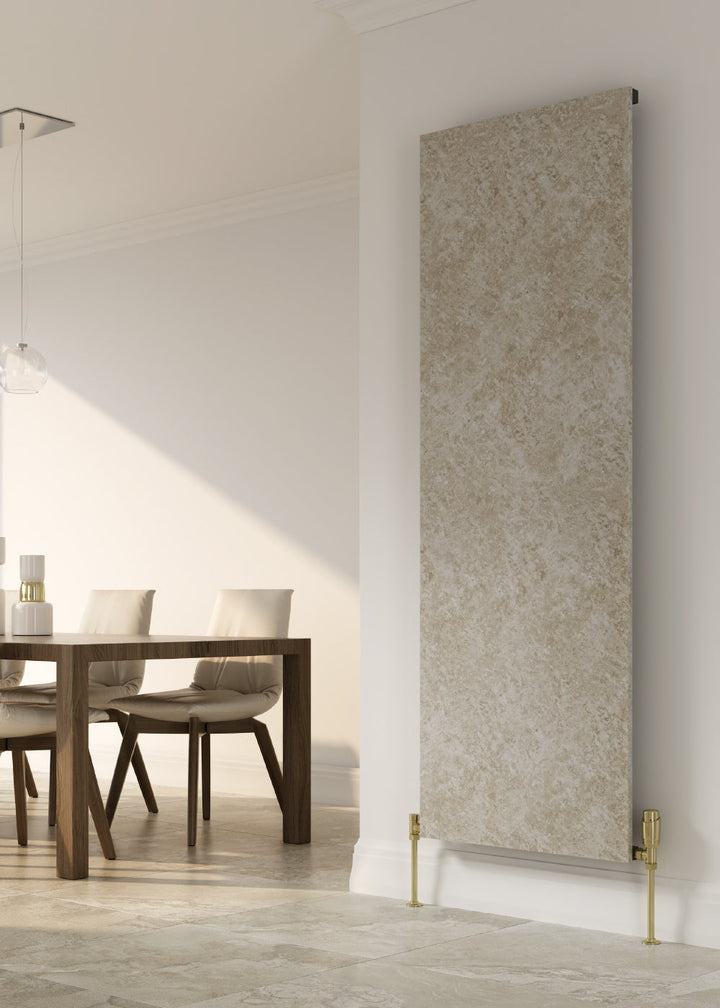 Reina Brenta Travertine Vertical Aluminium Radiator Central Heating
