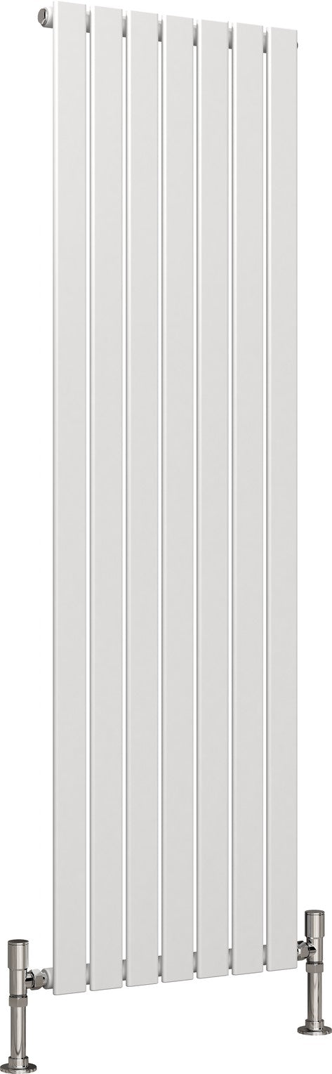 Wyvern HARLEY Single Vertical Radiator White (1600mm × 420mm)