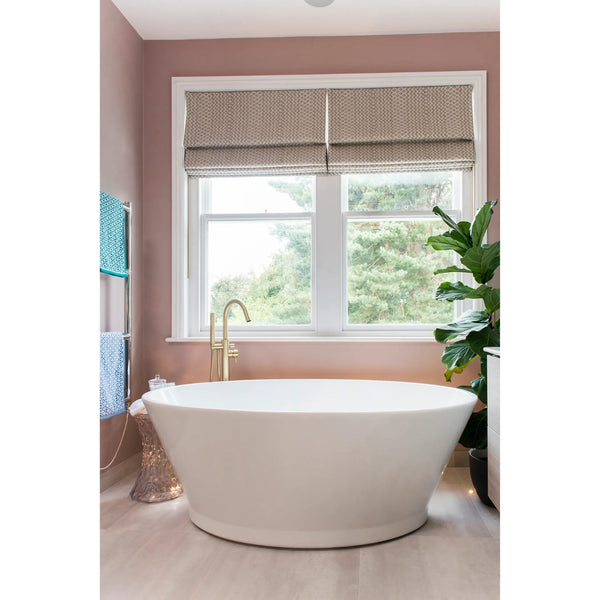 BC Designs Chalice Minor Acrylic Freestanding Bath - 1650mm L x 900mm W White