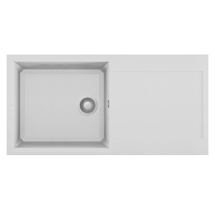 Reginox Easy 480 Elleci Single Bowl Granite Kitchen Sink 1000mm L x 500mm W