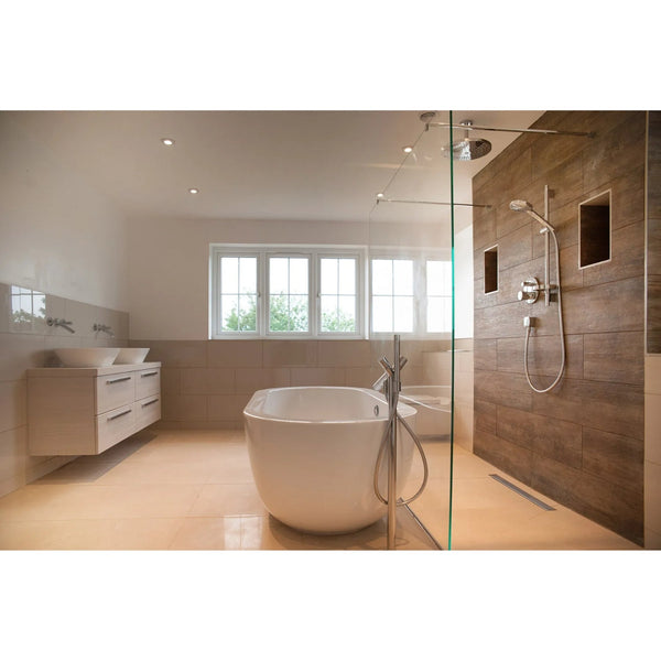 BC Designs Ovali Acrylic Freestanding Baths White