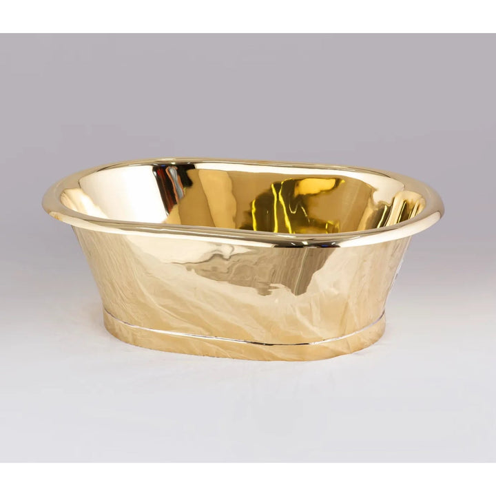 BC Designs Traditional Countertop Basin - 180mm L x 345mm W Brass