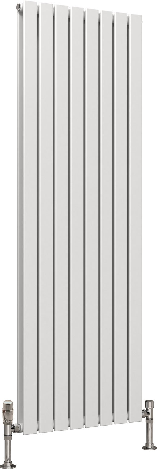 Wyvern HARLEY DOUBLE Vertical Radiator White (1600mm × 420mm)