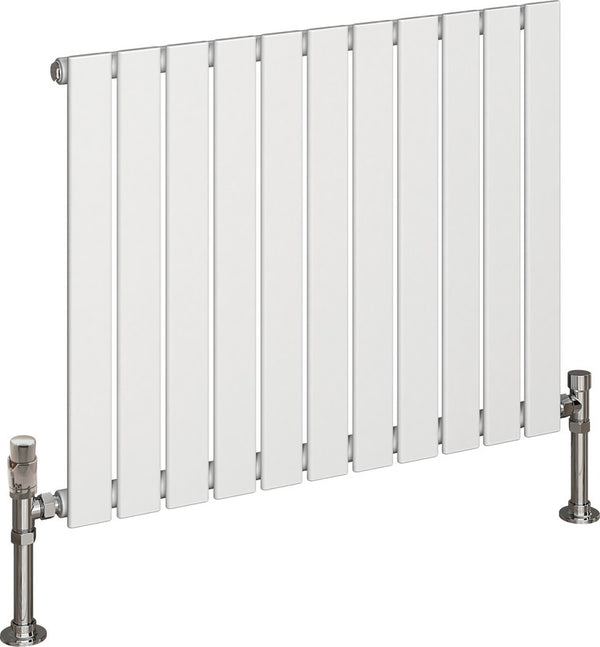 Wyvern HARLEY Single Horizontal Radiator White (600mm × 420mm)