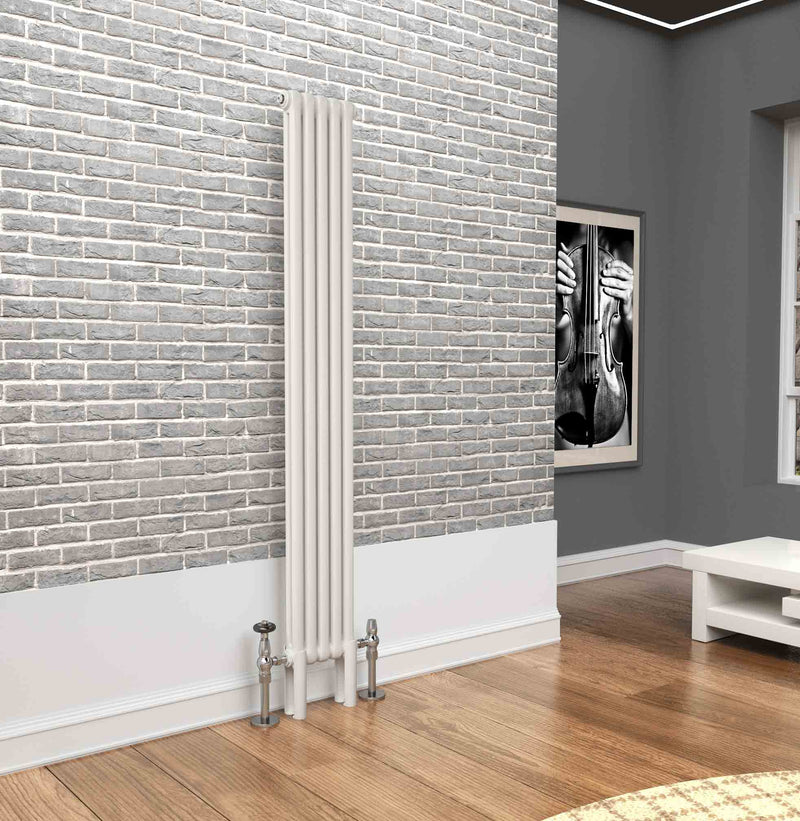 Traderad Premium White Vertical 2/3 Column Radiators