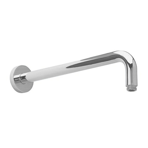 BC Designs Victrion Wall Mounted Brass Straight Shower Arm 85mm H x 60mm W Brushed Chrome