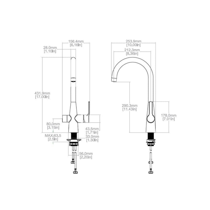 Reginox AQUADZI Boiling Water Tap Replacement Filter