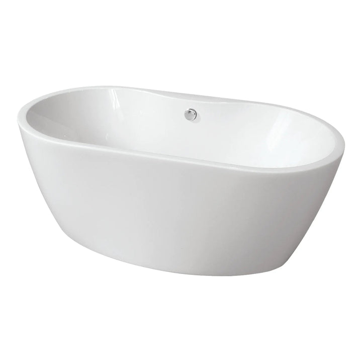 BC Designs Tamorina Petite Freestanding Bath - 1400mm L x 800mm W White