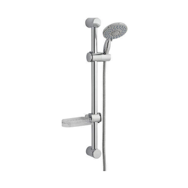 Kartell Plan Thermostatic Exposed Mixer Shower With Adjustable Slide Rail Kit