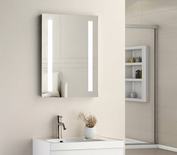 Tailored Bathrooms Niall Twin Vertical Strip Led Touch Mirror