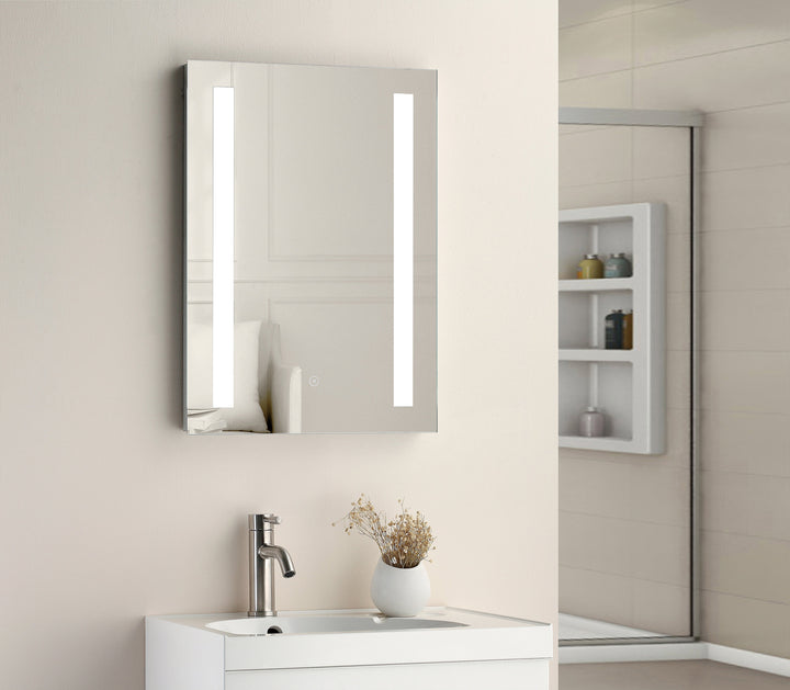 Tailored Bathrooms Niall Twin Vertical Strip Led Touch Mirror