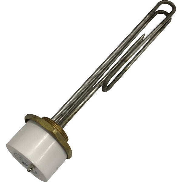 Replacement stainless steel cylinder element Pack Titanium Immersion Heater & Plug In Stat 14 inch - 1 1 3/4’’ Boss