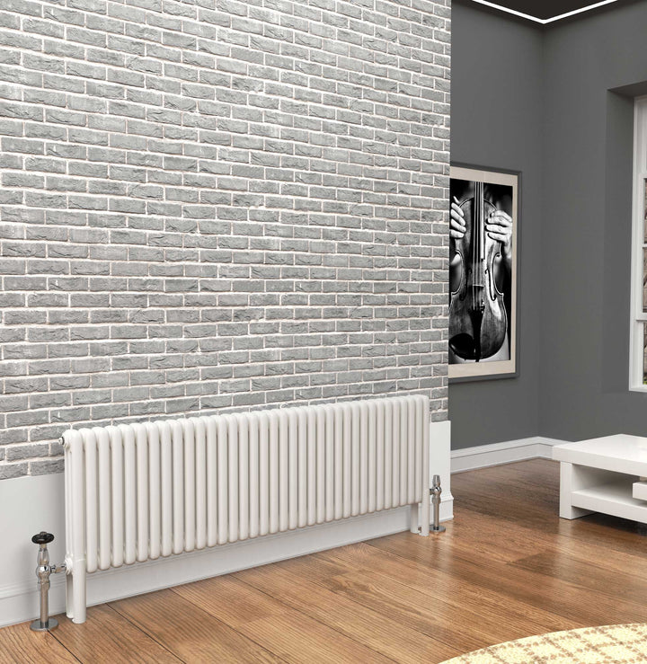 TradeRad Premium White Horizontal 2/3/4 Column Radiators