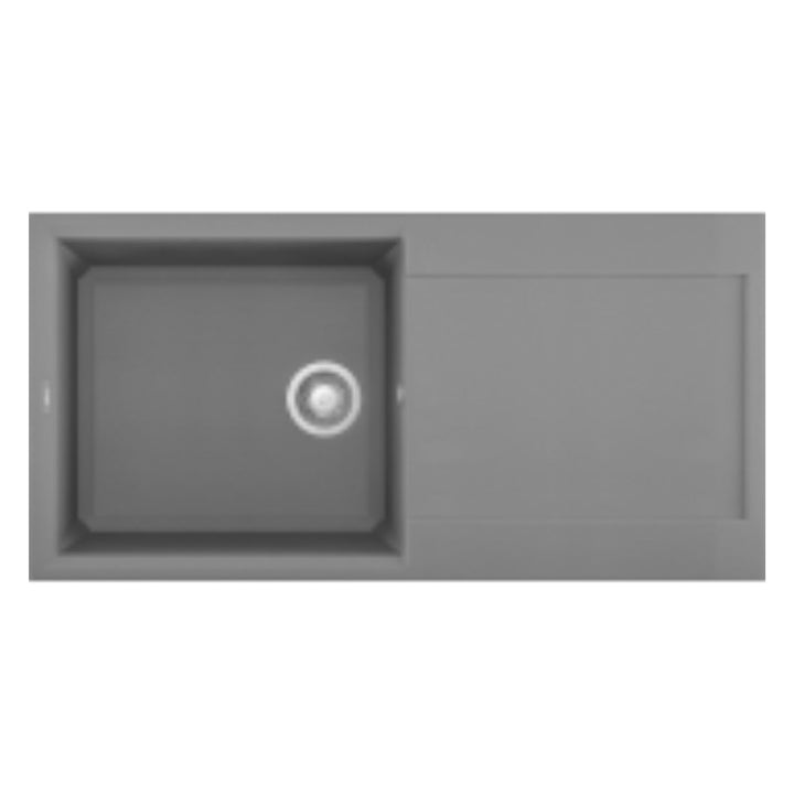 Reginox Easy 480 Elleci Single Bowl Granite Kitchen Sink 1000mm L x 500mm W