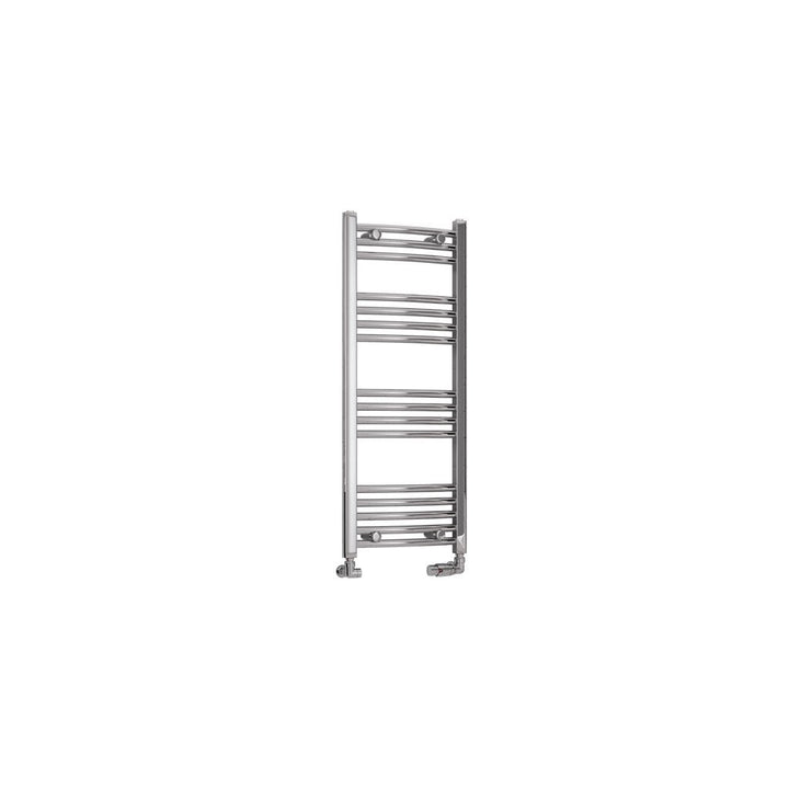 Eastbrook Wendover Curved Multirail Chrome Heated Towel Rails