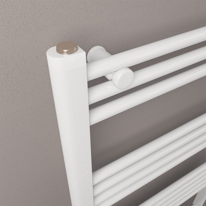 Eastbrook Wendover Straight Multirail White Heated Towel Rails