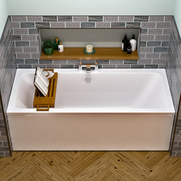 Eastbrook Portland Double Ended Beauforte Bath White