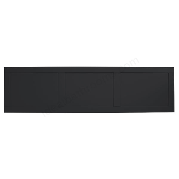 Iona Hampton 1700 Front Bath Panel - Matt Black