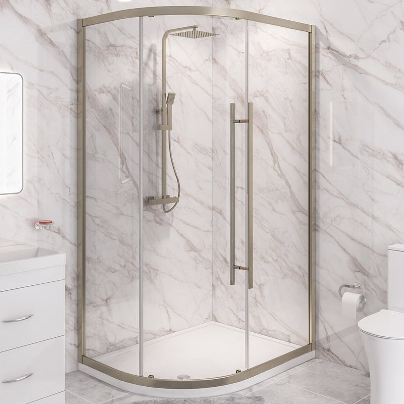 Eastbrook Vantage 2000 Shower Offset Quadrantrant Enclosures 1200mm L x 900mm W