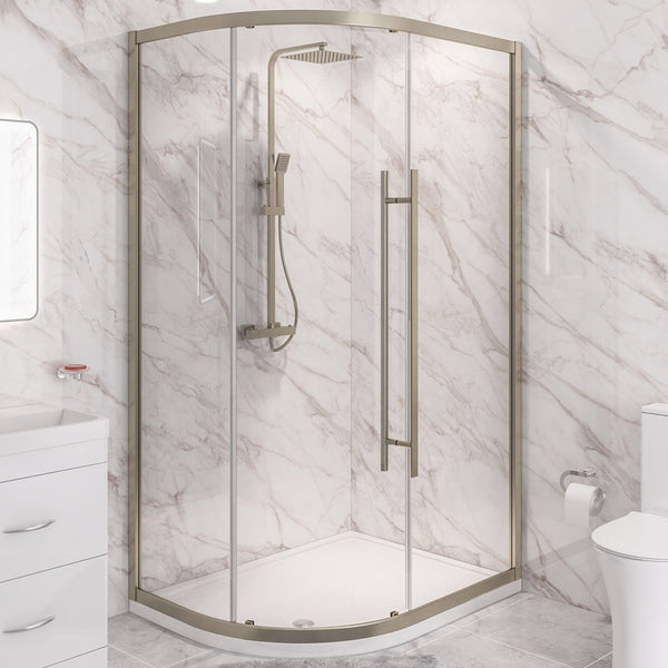 Eastbrook Vantage 2000 Shower Offset Quadrantrant Enclosures 1400mm L x 760mm W