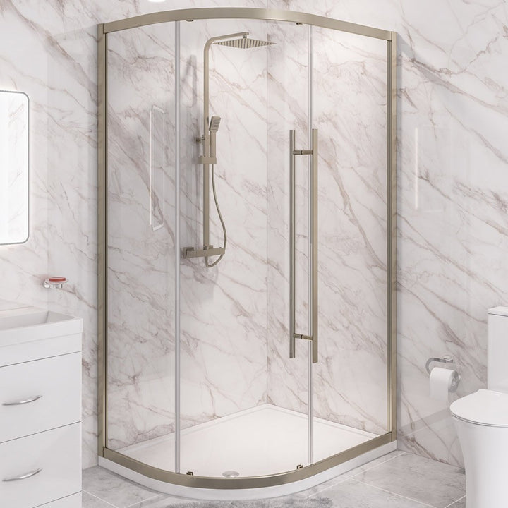 Eastbrook Vantage 2000 Shower Offset Quadrantrant Enclosures 1200mm L x 800mm W
