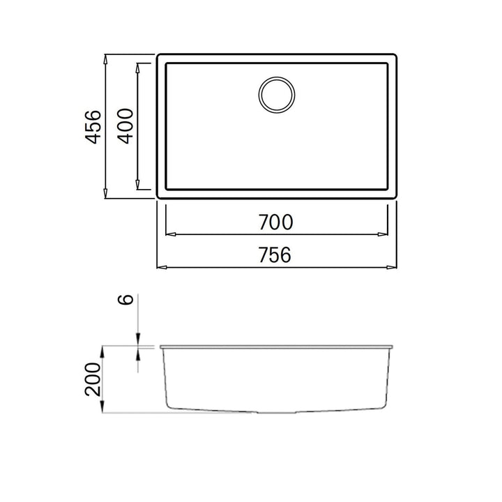 Reginox Multa 130 Single Bowl Kitchen Sink