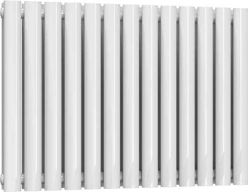 Wyvern ELIPTICAL DOUBLE Horizontal Radiator (600mm × 420mm)