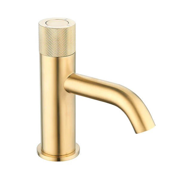 Tailored Bathrooms Rendondo Round Push Button Basin Tap Basin Tap