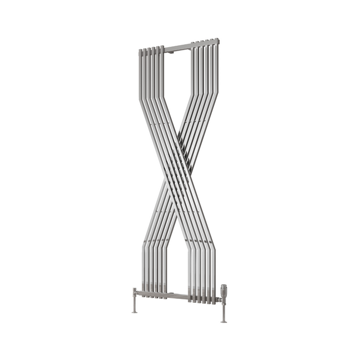 Reina Coredo Steel Chrome Vertical Designer - Radiator