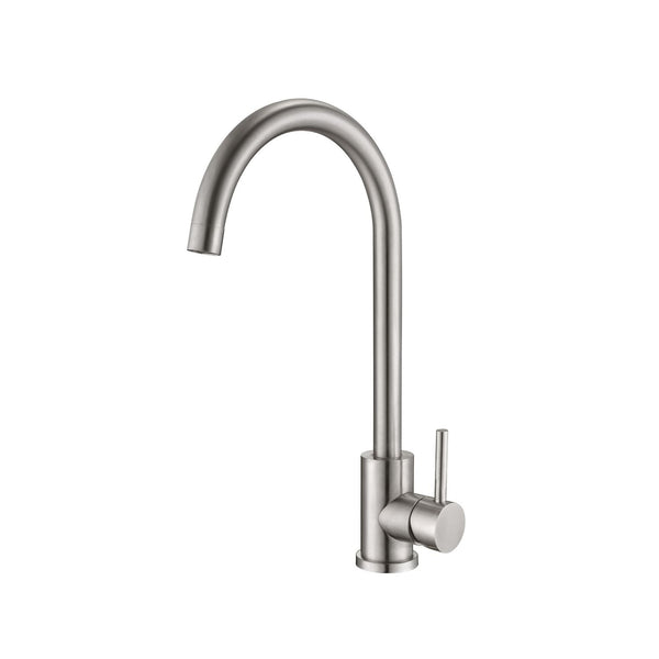 Reginox TARAVO BN Single Handle 360 Degree Rotating Sink Tap Brushed Nickel