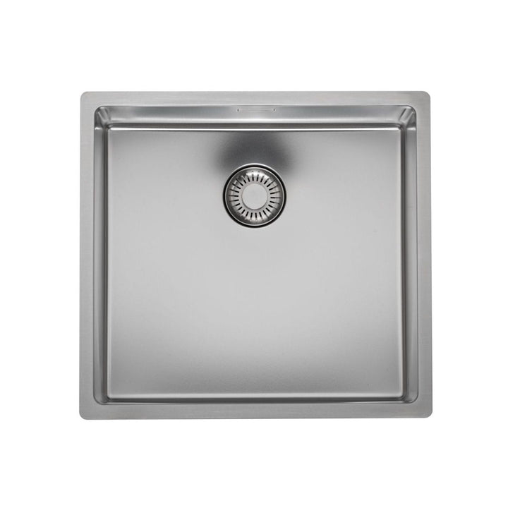 Reginox NEWJERSEY 40x37 Single Bowl Stainless Steel Kitchen Sink Inset Flush and Undermount