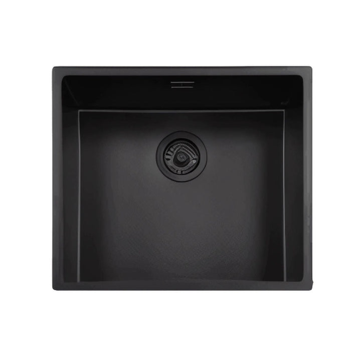 Reginox NEW YORK 50x40 JB Stainless Steel Jet Black Kitchen Sink Square