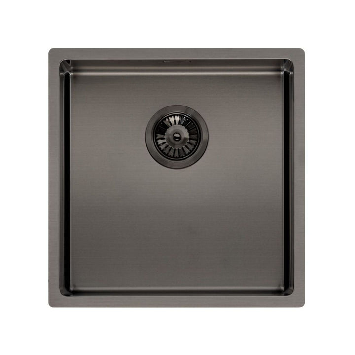 Reginox Miami Stainless Steel Single Bowl Gun Metal Kitchen Sink