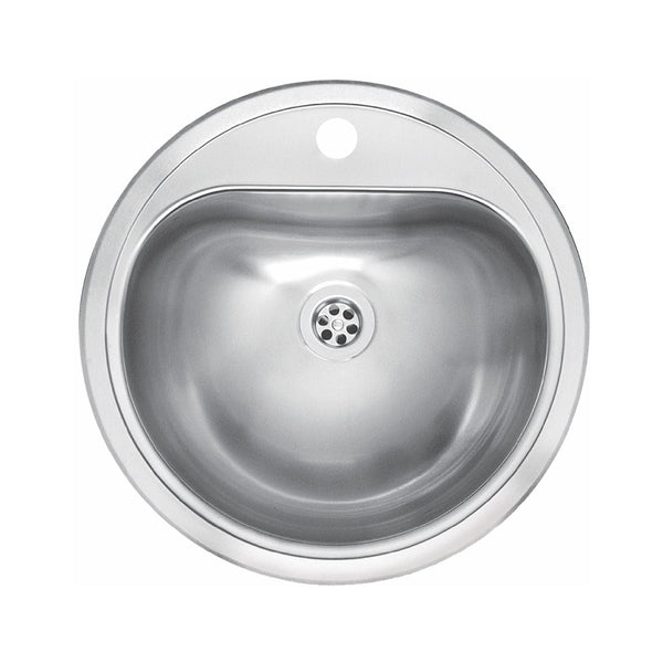 Reginox ATLANTIS SP H NOF Vanity Bowl Stainless Steel Kitchen Sink 0.8 Gauge
