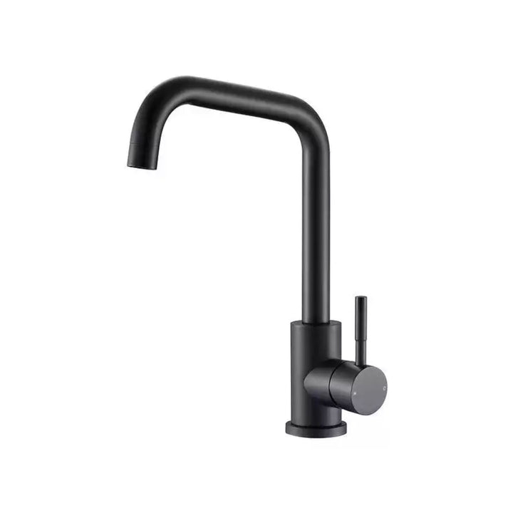 Reginox NERA MB One Handle Single Head Stainless Steel Sink Tap Matt Black