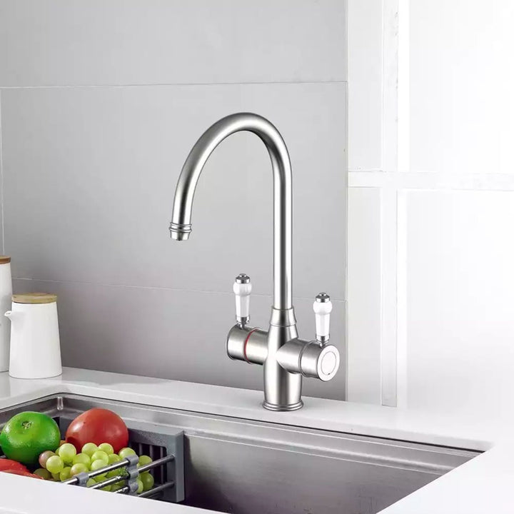 Reginox VECHI II Traditional 3 IN 1 TAP Head Sink Tap 360 Degree Rotating